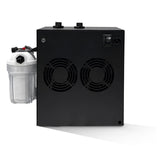 NIVORA Core Quick-Connect Inlet and Outlet Ports with High-Flow Water Circulation Loop