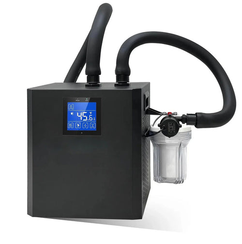 NIVORA Core Chiller Plumbing Manifold and Inline Filter Assembly